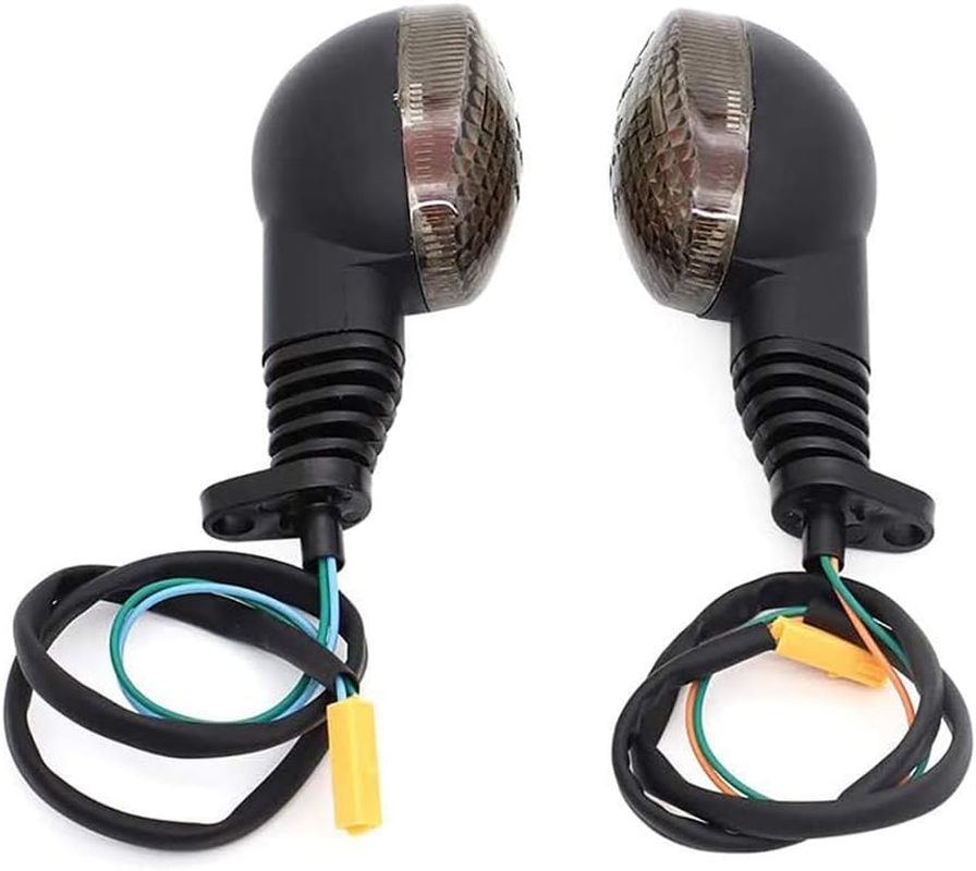 For KAWASAKI EX250R NINJA 250R KLX250S KLX250SF VN650 Vulcan S Front/Rear Turn Signal Indicator Light Blinker Lamp Motorcycle,Smoke Shell image number 4