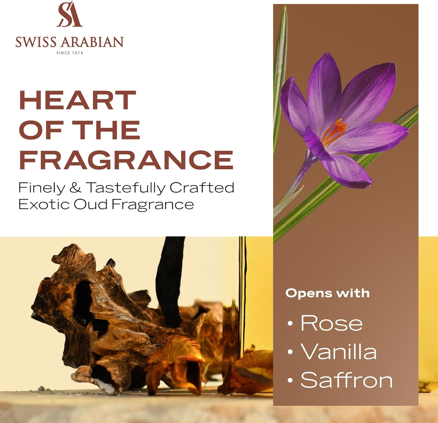 Swiss Arabian Shaghaf Oud Eau De Parfum, Unisex, 75Ml image number 4