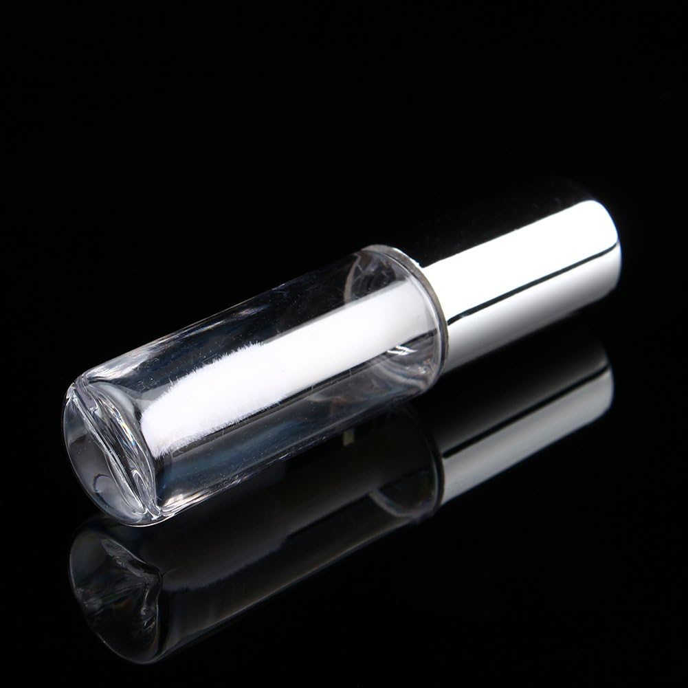 Empty Lip Gloss Tubes, 45Pcs 1.2Ml Mini Transparent Tubes, Empty Lip Balm Containers with Silver Lid for Lipstick Samples image number 2