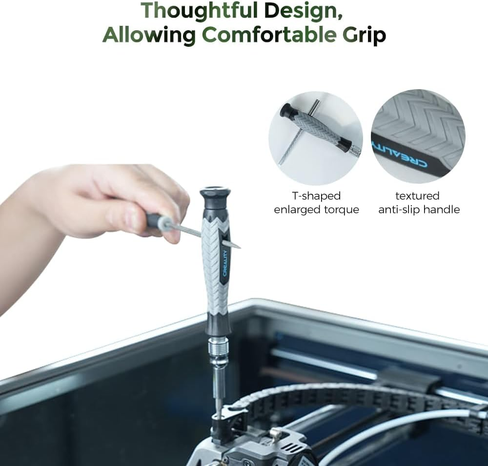 Official 3D Printer Tools Wrap Pro Kit, Includes Nozzle Cleaning Tool, Deburring Tools,Storage Bag for 3D Printer Assembly,Removal,Cleaning,Finishing(74Pcs)