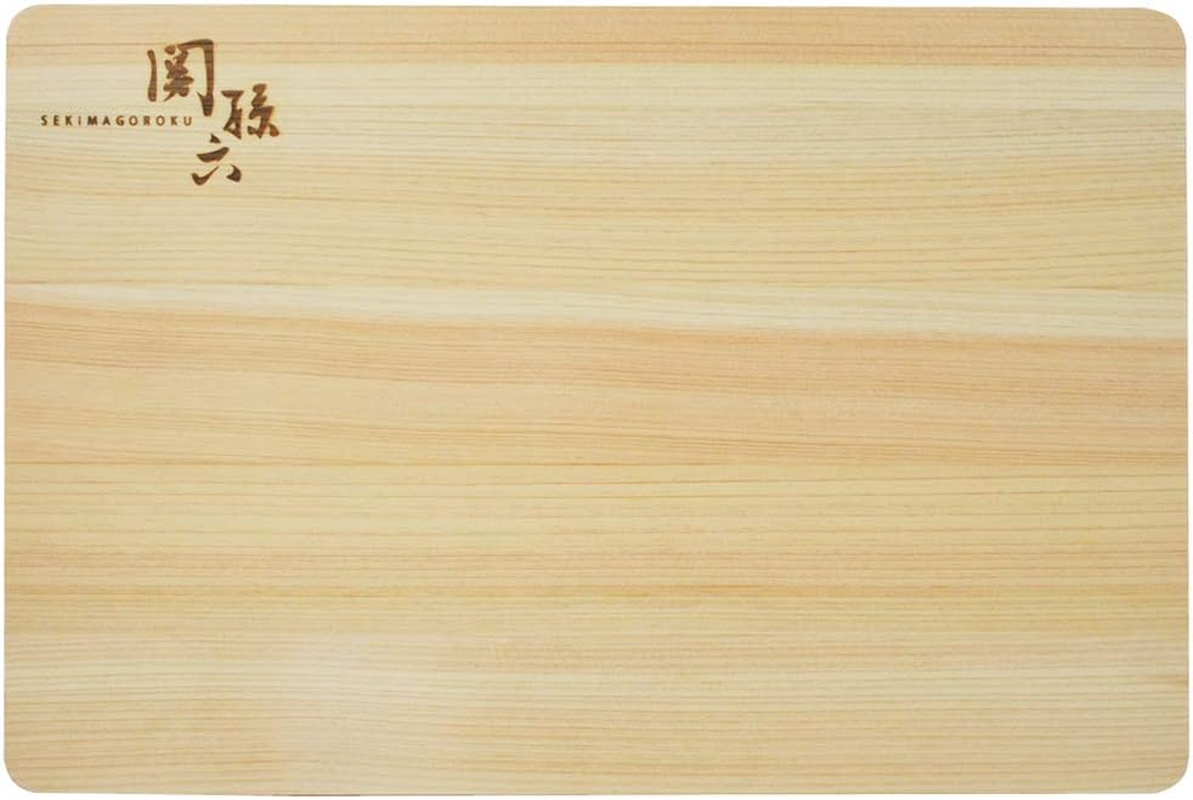 Kai Kai AP5220 Cutting Board, Seki-Magoroku Cypress, 17.7 X 11.8 Inches (450 X 300 Mm), Made in Japan