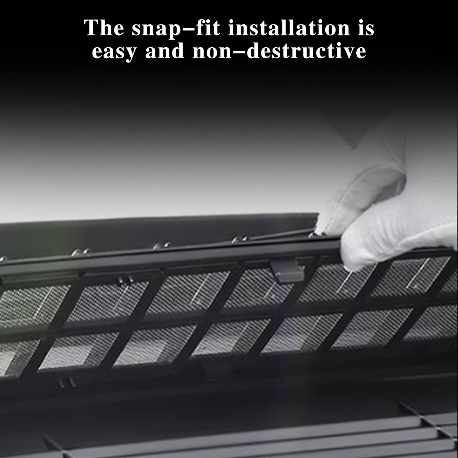 Air Intake Protective Cover Grille for Tesla Model Y 2025 2026 Juniper Air Vent Cover Air Intake Vent Grille Cover (Black) Arcoche Customizes Exclusively image number 3