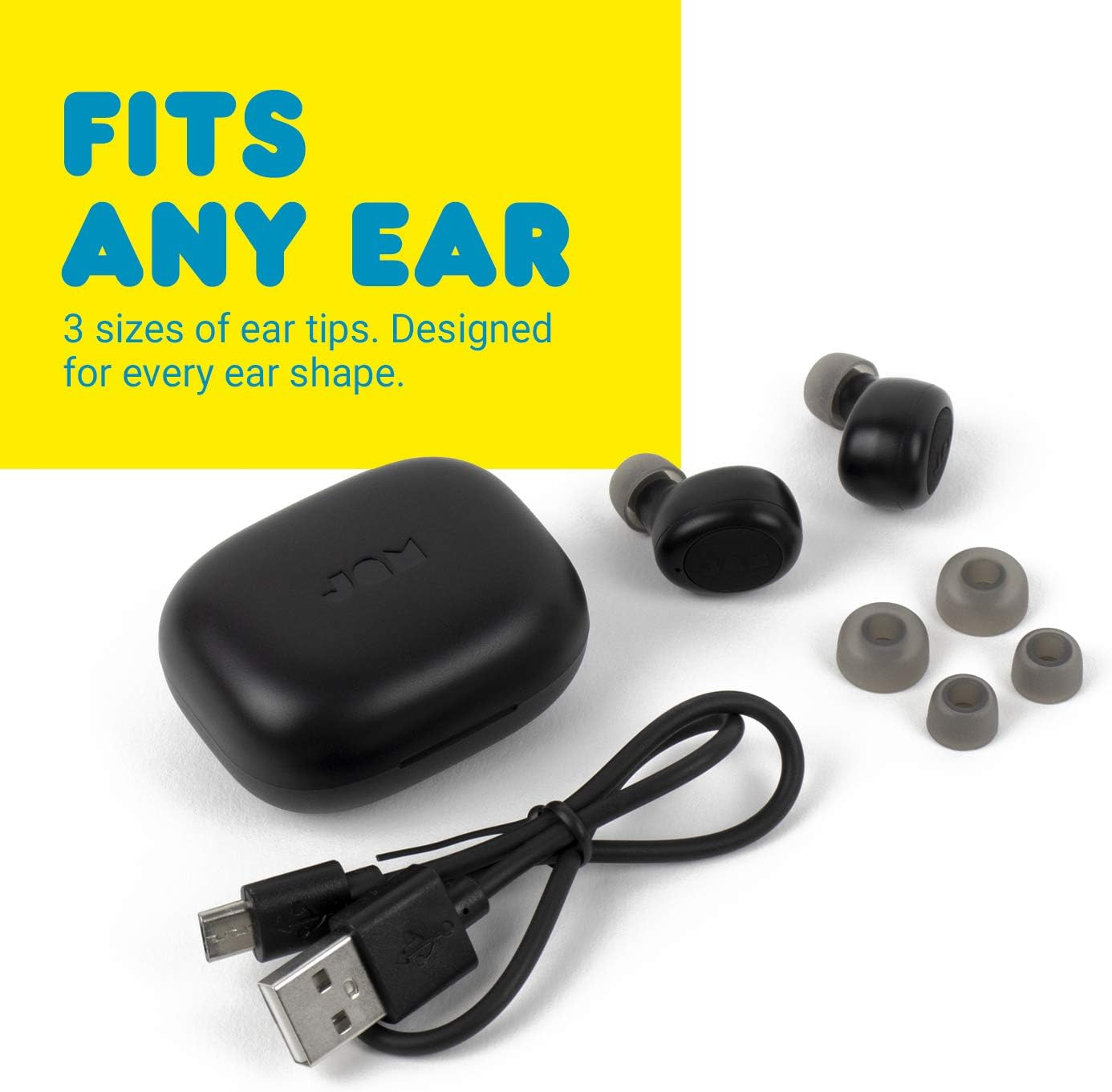 Jam Live Loud Truly Wireless Earbuds - Black image number 1