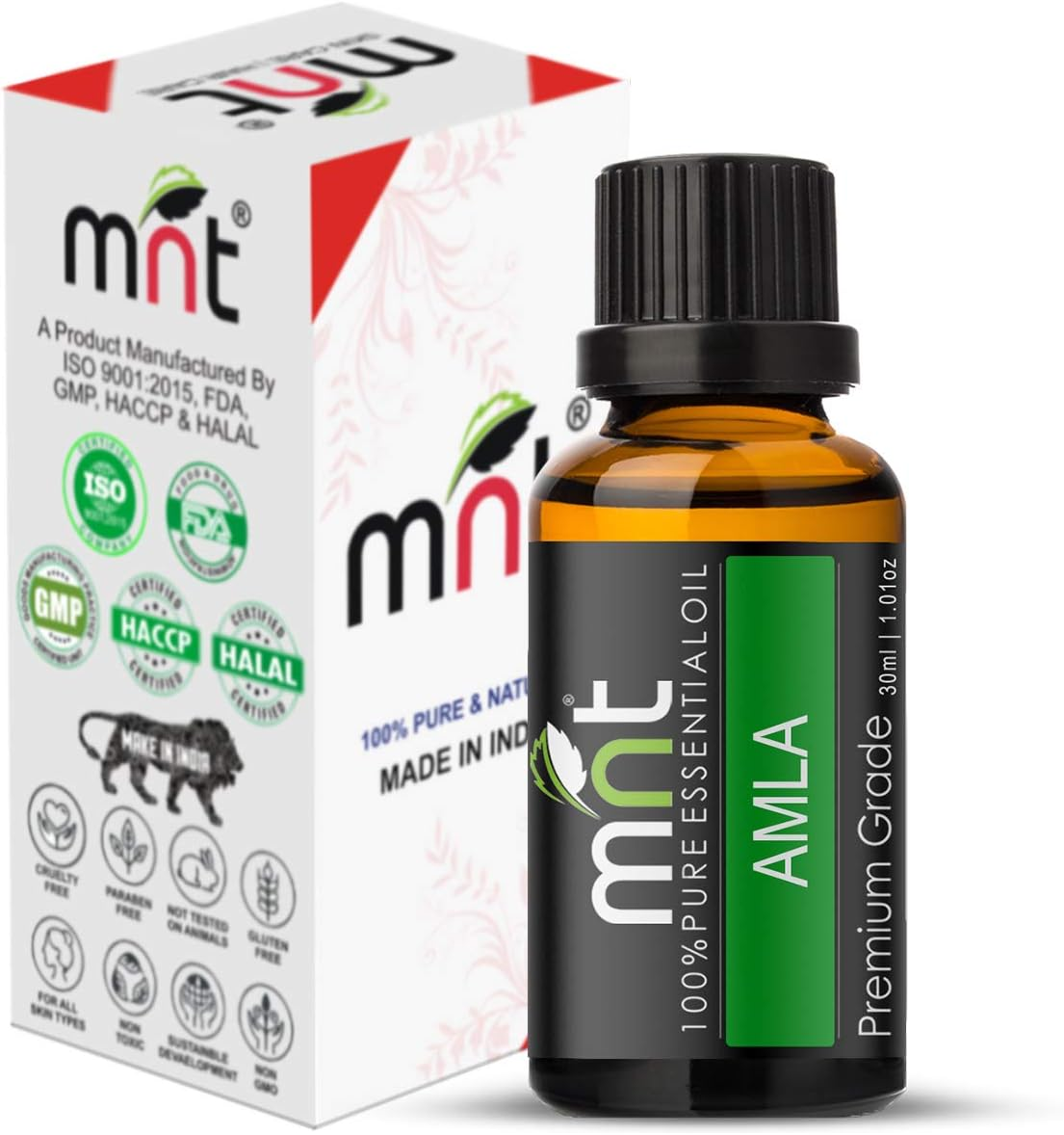 MNT Amla Essential Oil 100% Pure Natural & Therapeutic Grade, Aromatherapy for Hair Care and Skin Care (30ML) image number 1