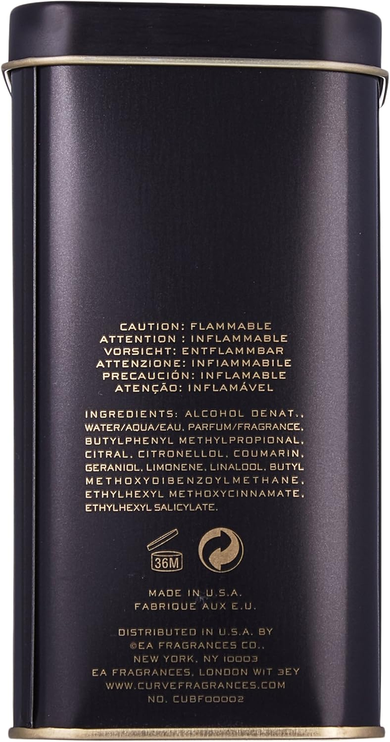 Curve Cologne, Black, 4.2 Ounce image number 3