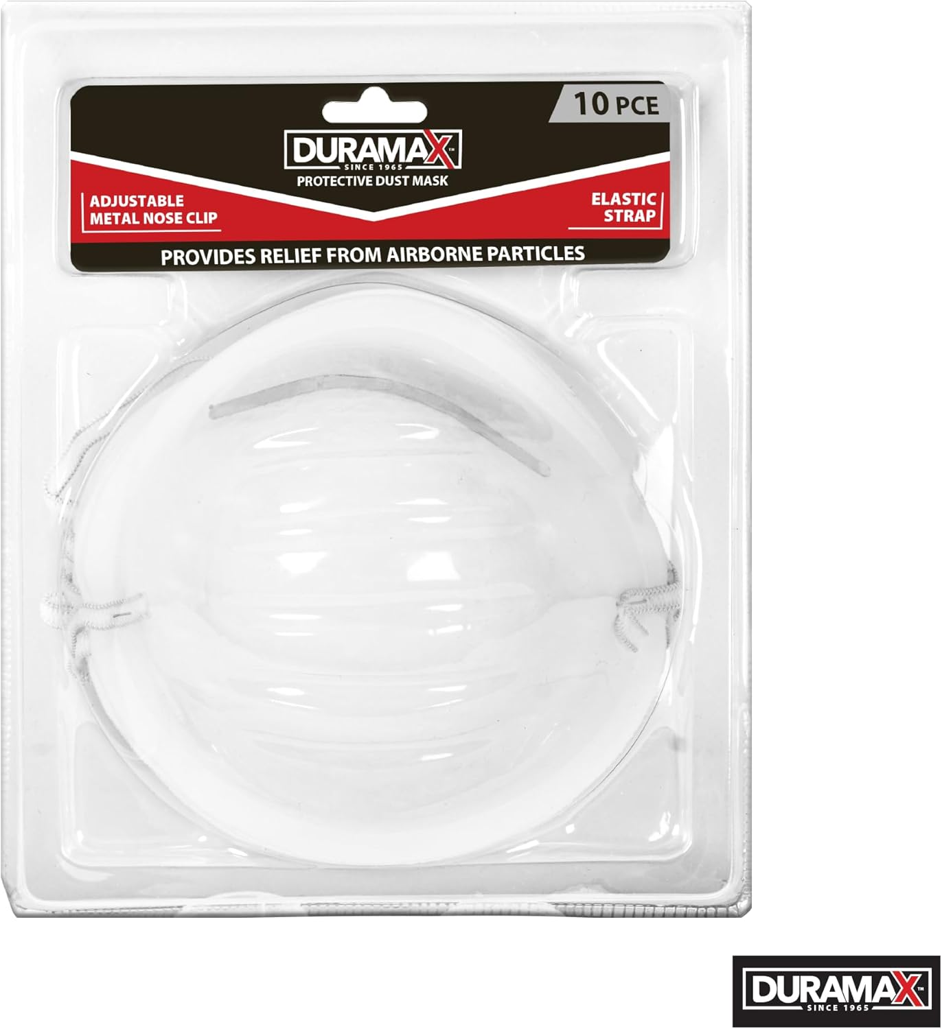 Duramax Protective Dust Masks 10-Pieces image number 1