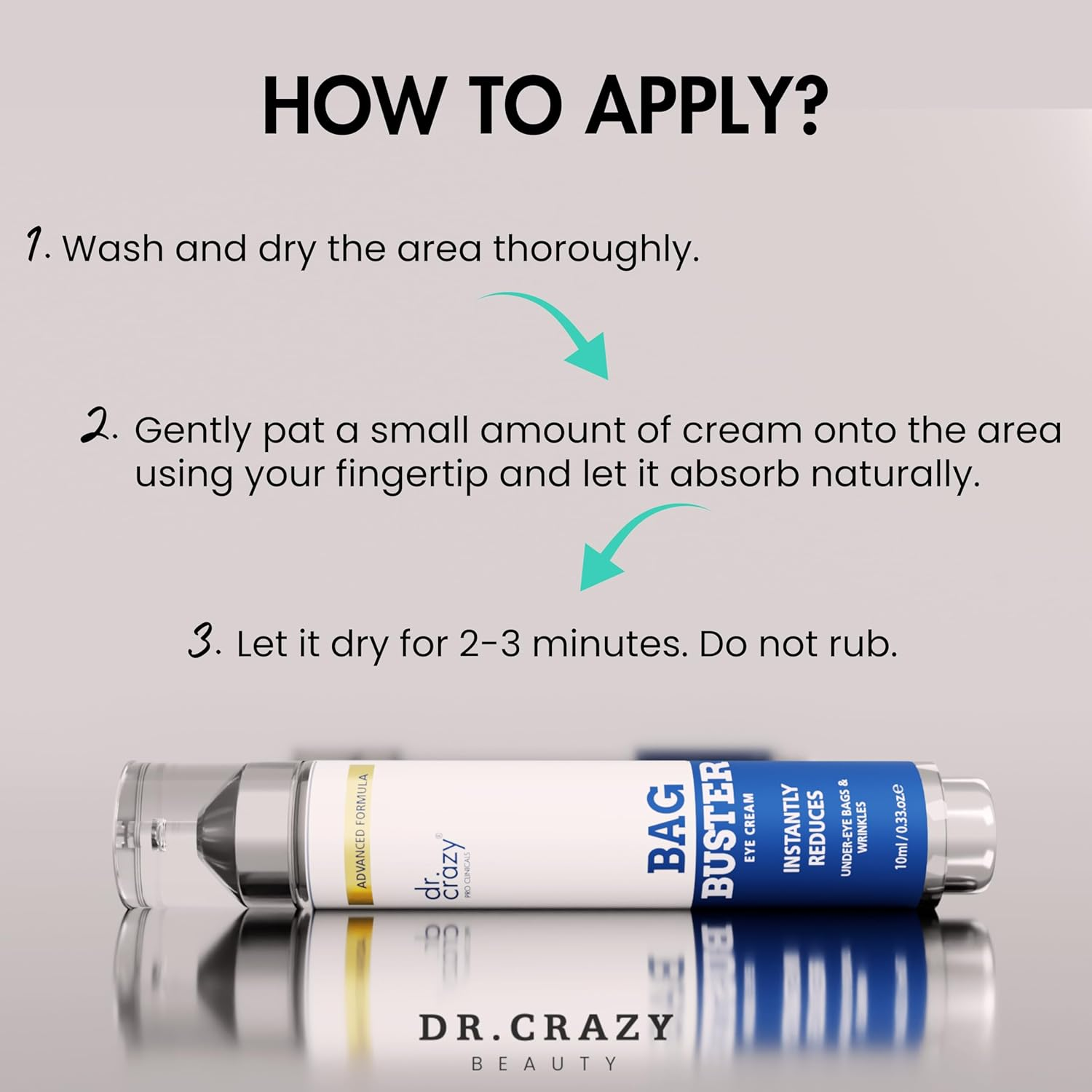 Bag Buster Instant Eye Bag Remover &ndash; Rapid Reduction Serum with Silicate & Peptide Complex &ndash; Visibly Smooths Under‑Eye Bags, Puffiness & Fine Lines in 3 Minutes (10 Ml) image number 5