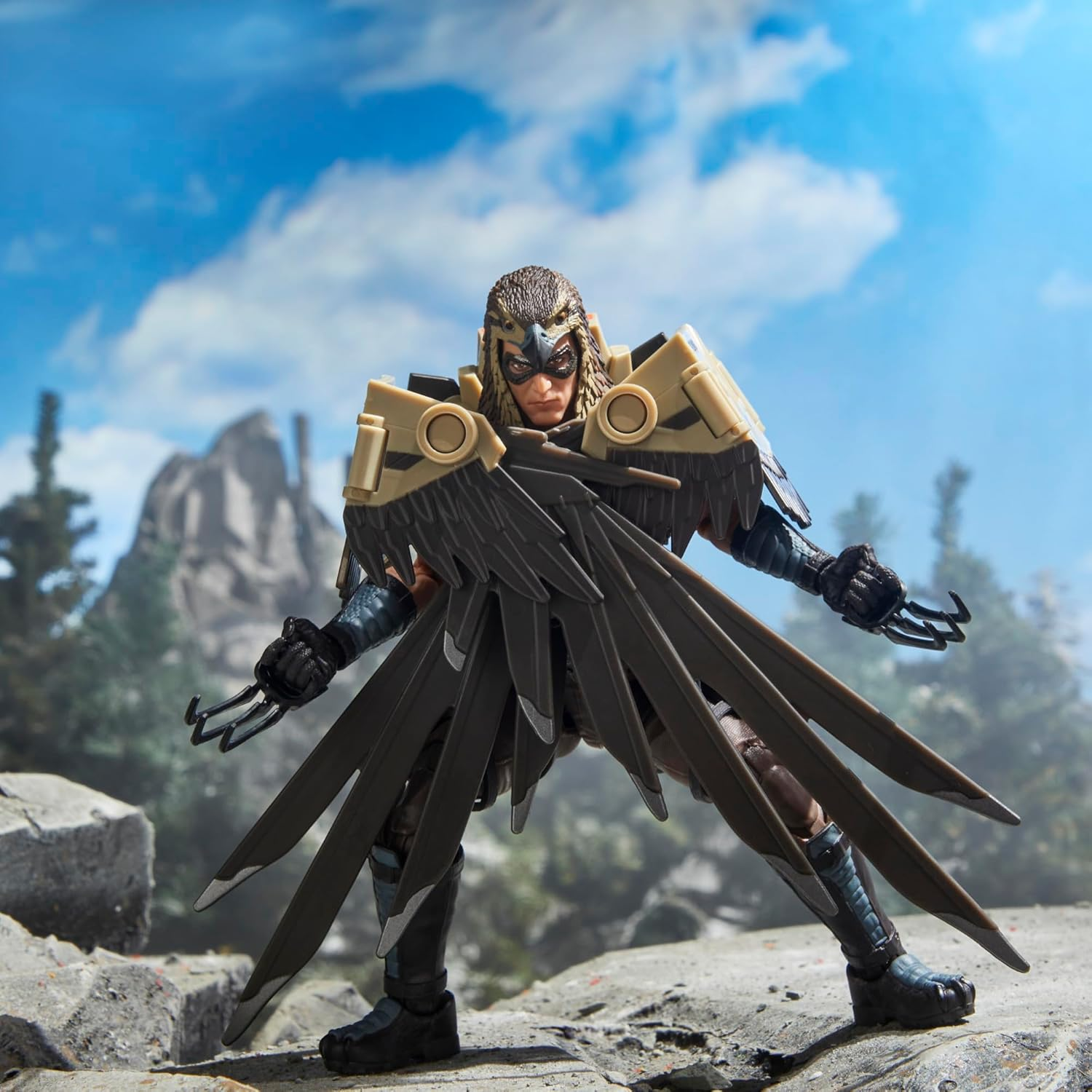 G.I. Joe Classified Series #139, CHIP Raptor Talon & General Ledger, Collectible 6 Inch Action Figure & Pet with 7 Accessories; Articulated Wings image number 3