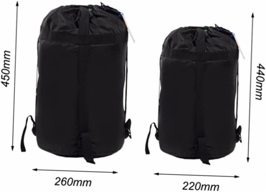BRIGHTFUFU 2Pcs Quilts Compression Bags Small Organizer with Straps for Camping Hiking Backpacking Outdoor Storage image number 1