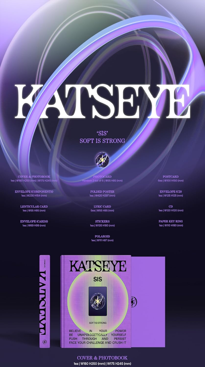 KATSEYE SIS Soft Is Strong 1St EP Album with Tracking (Strong Version) image number 5
