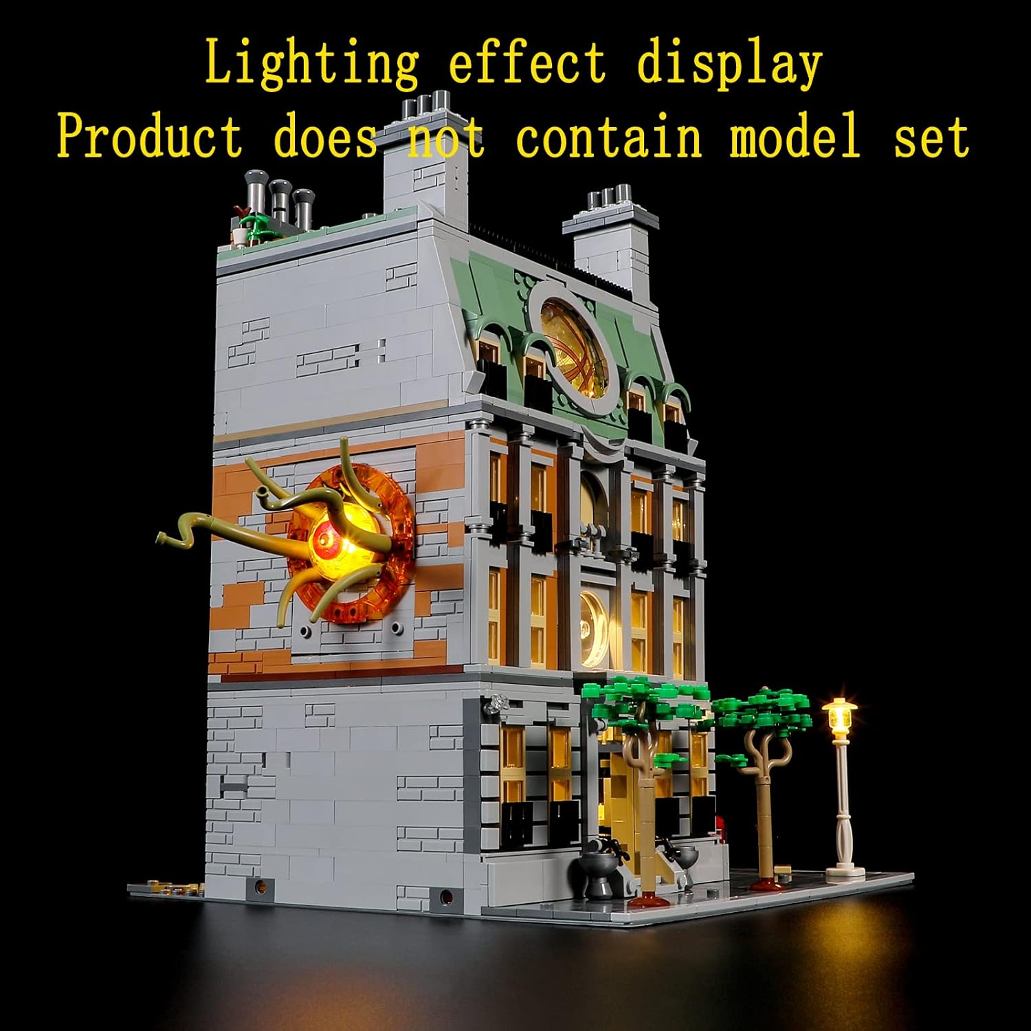 GEAMENT LED Light Kit Compatible with  Sanctum Sanctorum - Lighting Set for Marvel 76218 Building Model ( Set Not Included) image number 4