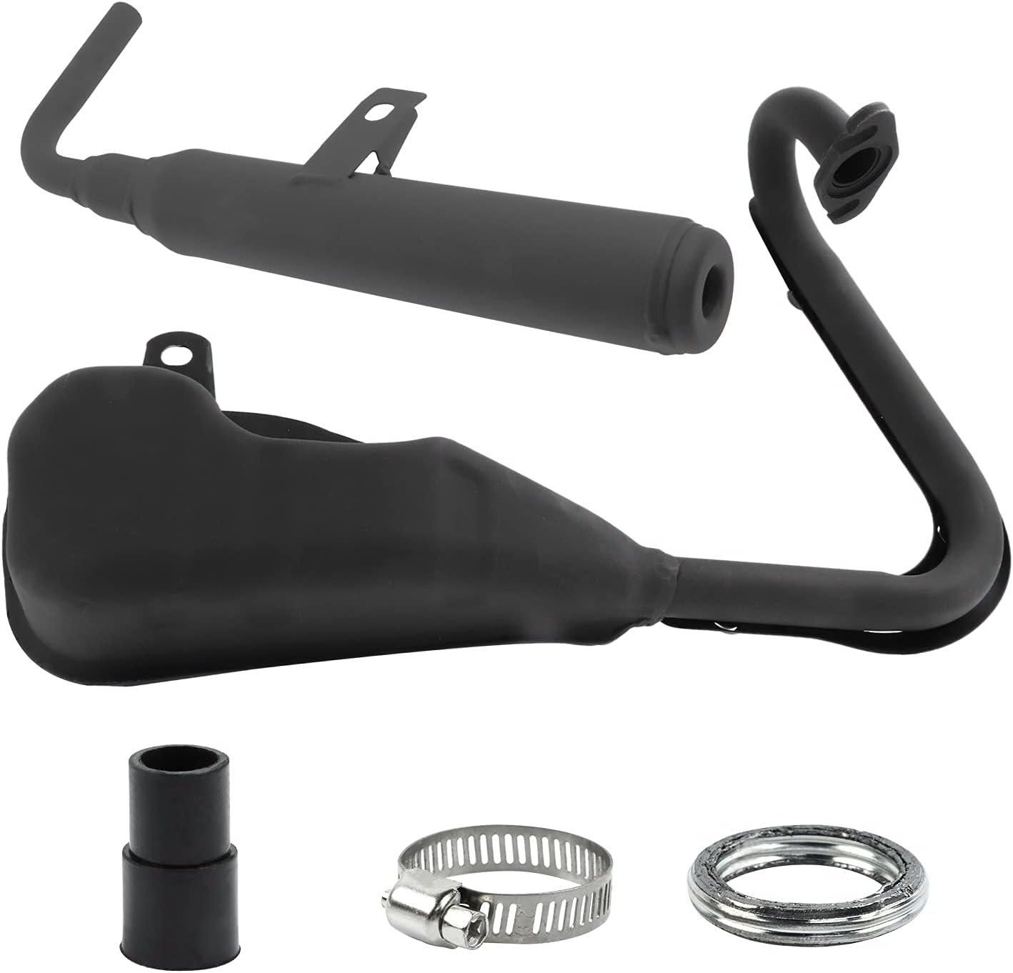 FLYPIG Exhaust Pipe Silencer Muffler System for Yamaha PW50 PW 50 image number 6