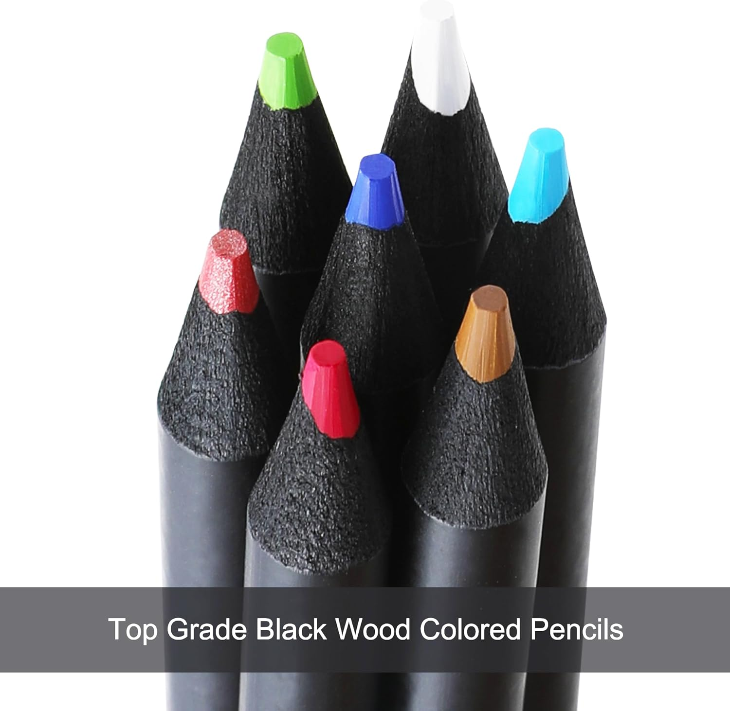 Premium Black Edition Colored Pencils for Adults Coloring &ndash; 72 Coloring Pencils with Smooth Pigments,Artists Soft Core,Drawing Pencils Art Supplies for Adults Beginners image number 6