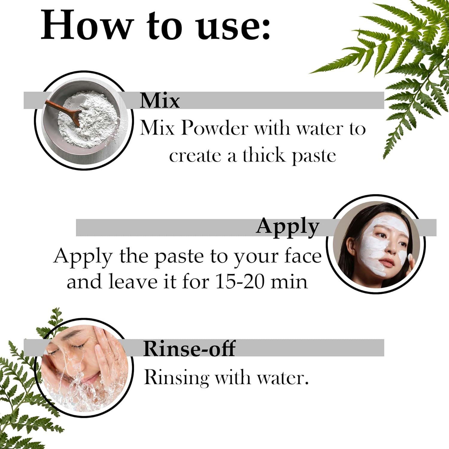 Light Kaolin Clay Powder by Mi Nature | for Detoxifying Skin | Natural Herbal Skin Care |Facial Cleansing Mask | Use to Make Masks, Creams, Scrubs, Bath Bombs, Body Wash and Soaps | for Gentle Care Made in India | 100G (3.5Oz) image number 1