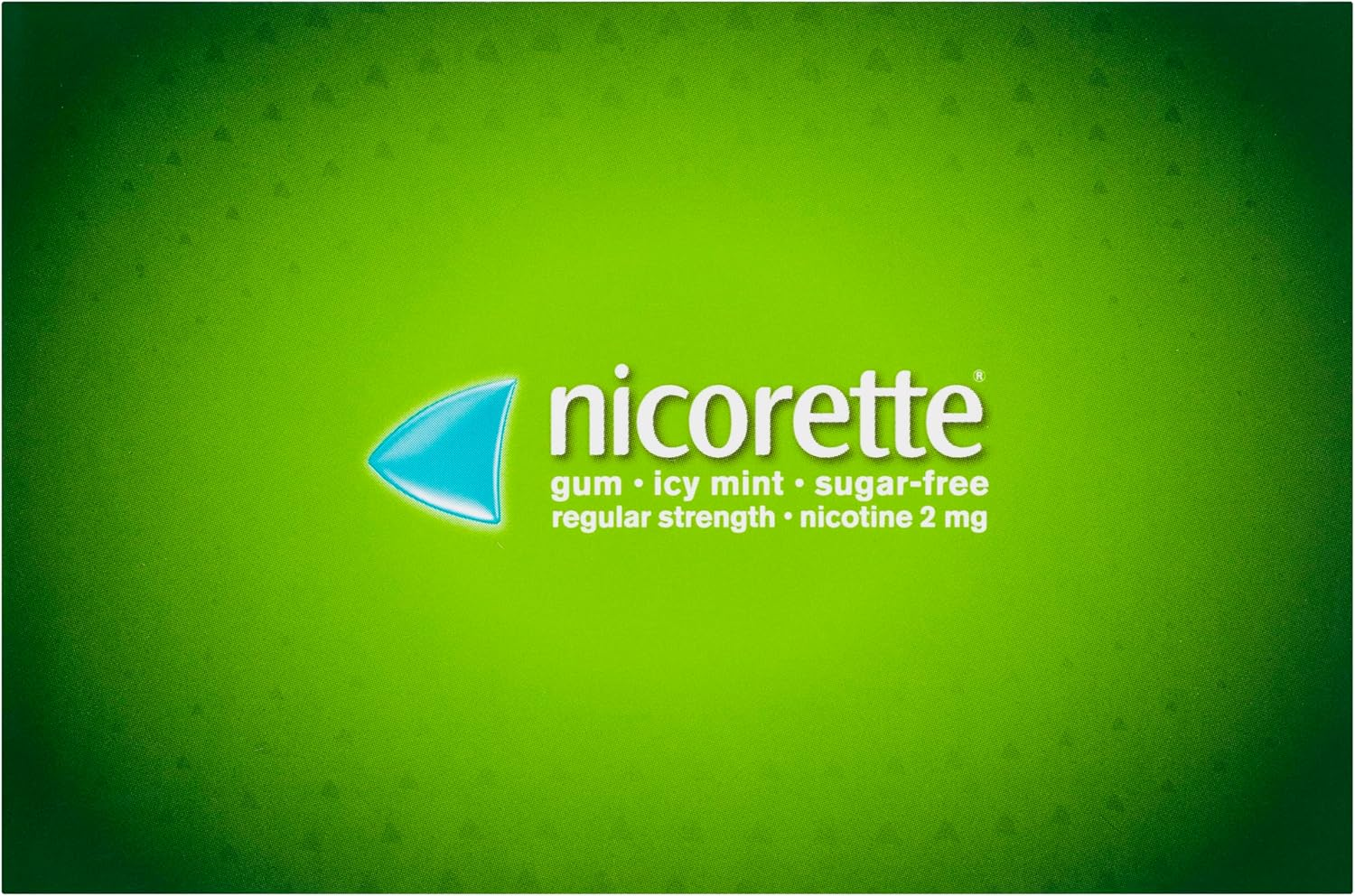 Nicorette Quit Smoking Regular Strength Nicotine Gum Icy Mint 210 Pack image number 3
