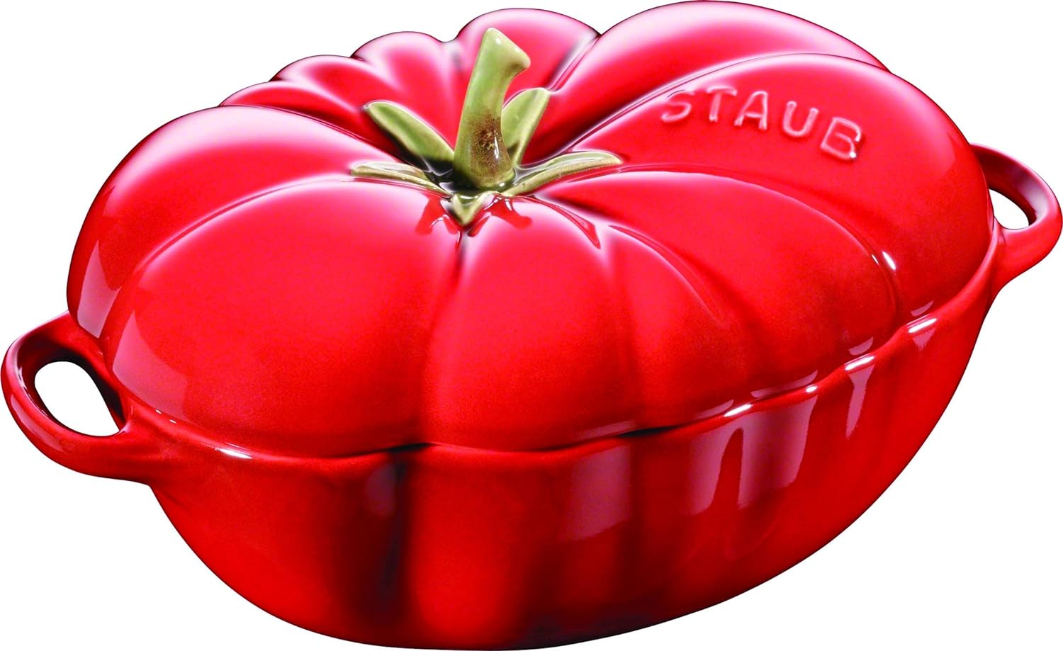 Staub Tomato Casserole 40511-855-0 Enamelled Surface Ceramic image number 1