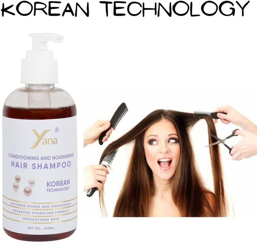 Natural Herbal Amla & Bhringraj Hair Fall Shampoo for Men by Korean Technology image number 6