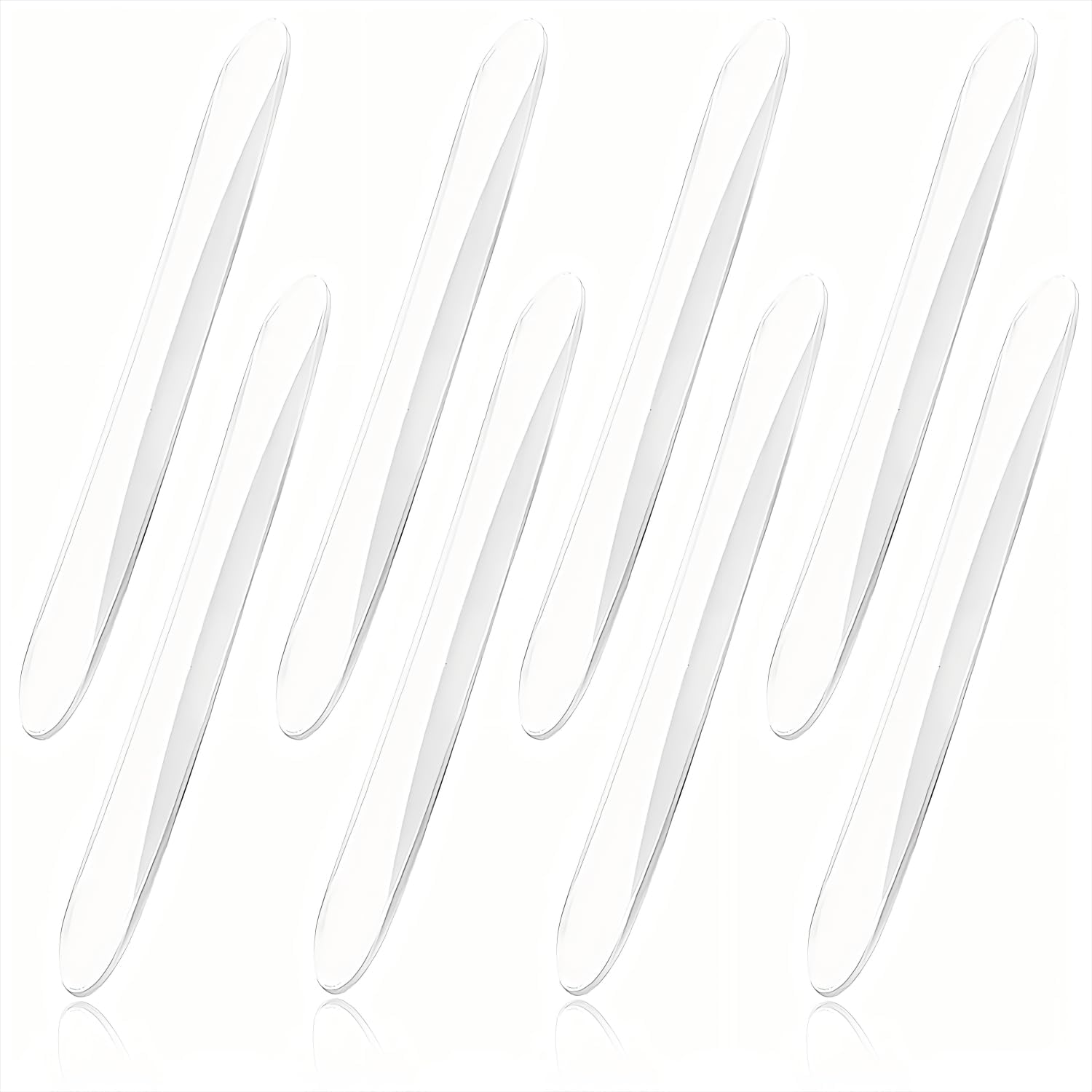 SILHOL 8Pieces Car Door Edge Protectors, anti Scratch Guard Strips for Doors, Handles, Mirror and Bumper (Clear) image number 6