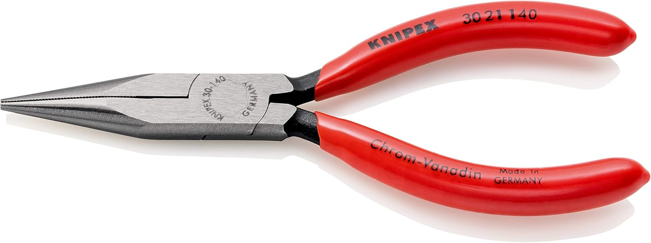 Knipex 30 21 140 Long Nose Plier, 42 Mm Jaw Length X 2.5 Mm Tips Width image number 2