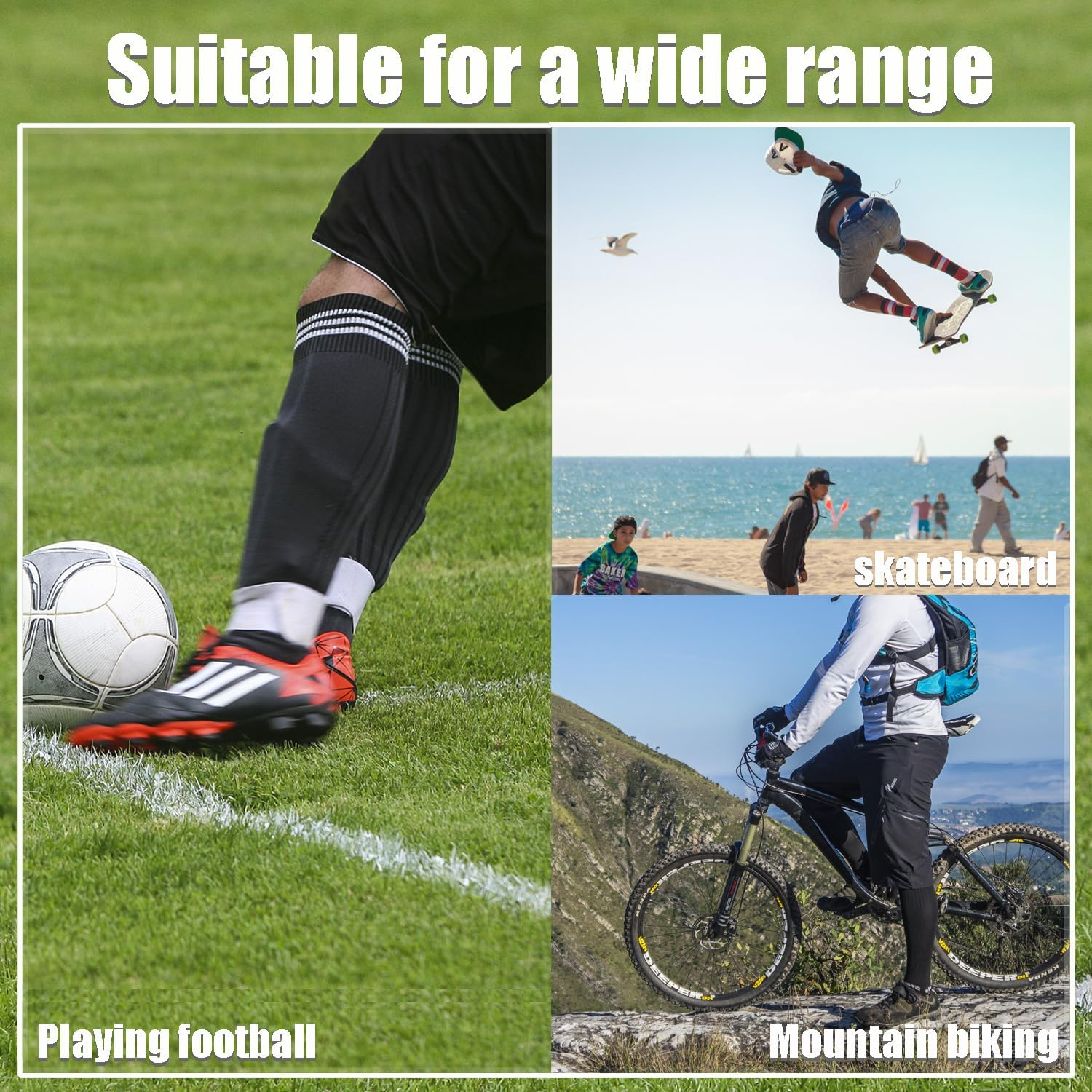 Soccer Shin Guards Mini Soccer Shin Guard Sleeves for Lightweight and Breathable Leg Protection Unisex Youth Soccer Shin Pads image number 1