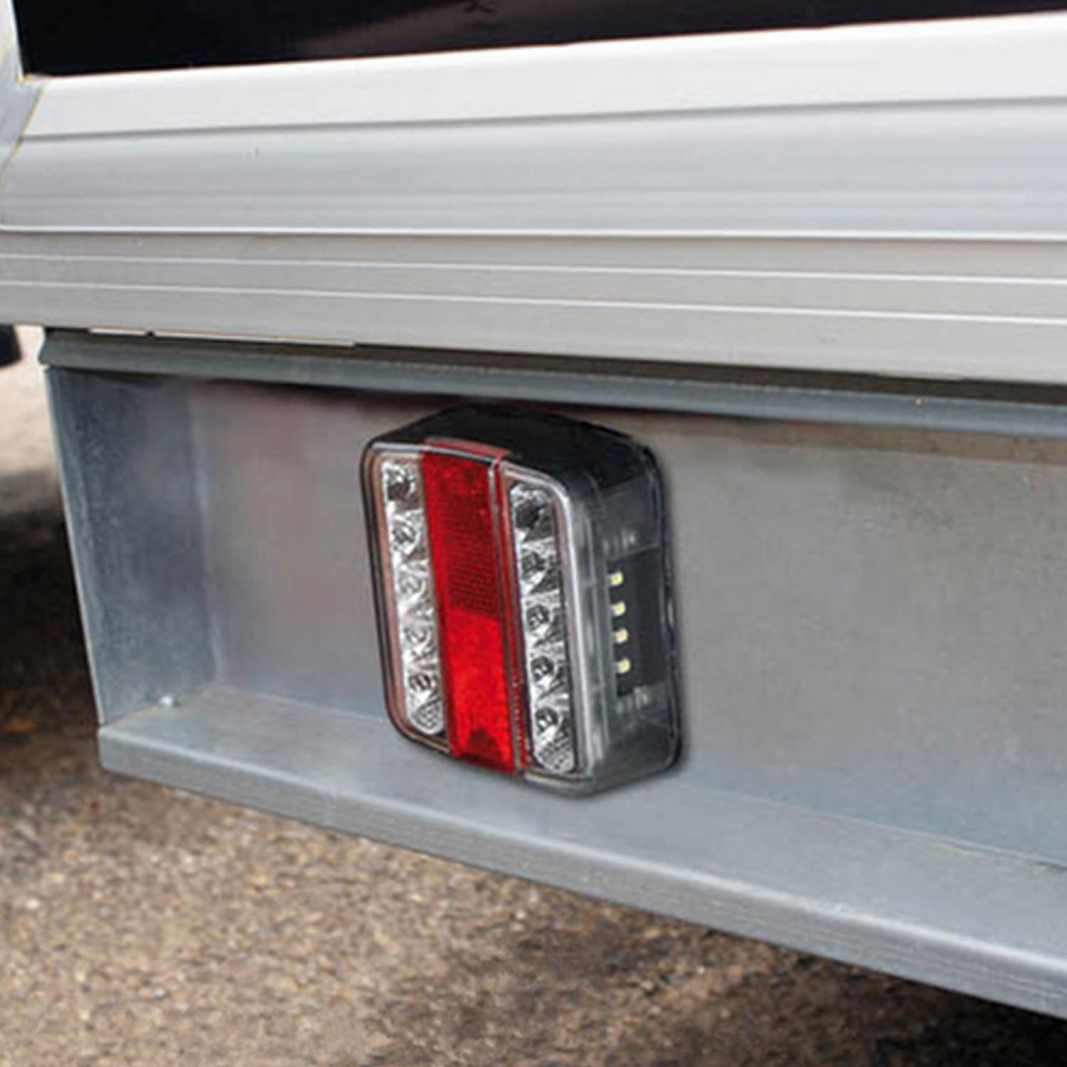 2Pcs LED Stop Tail Lights Waterproof 26 LED Boat Truck Trailer Light image number 2