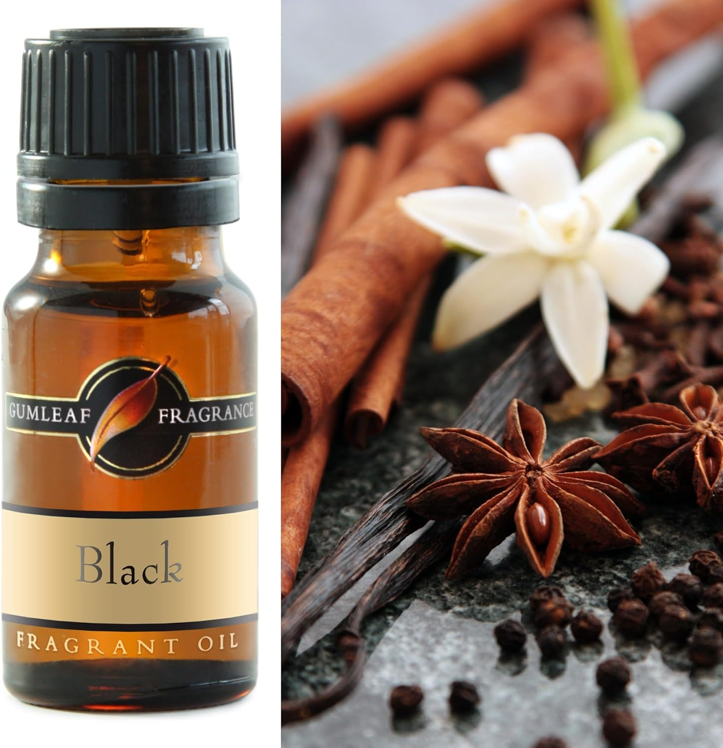 Gumleaf Fragrance Black Fragrant Oil - 10Ml, Cruelty Free & Vegan, Phthalate-Free Fragrance image number 2