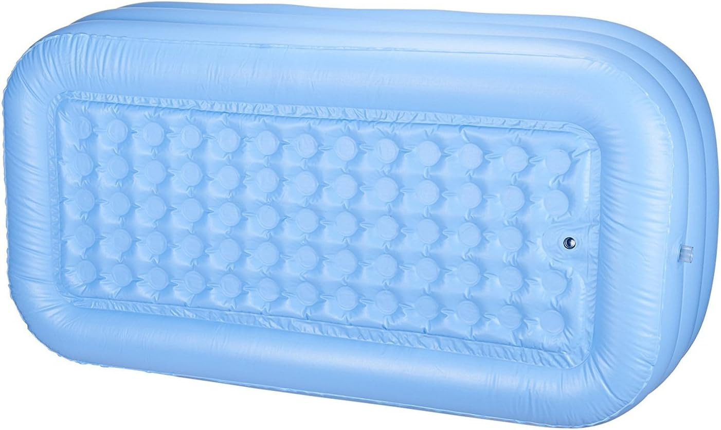 Portable Inflatable Bath Tub, PVC, Indoor Travel Spa, Foldable Design image number 2