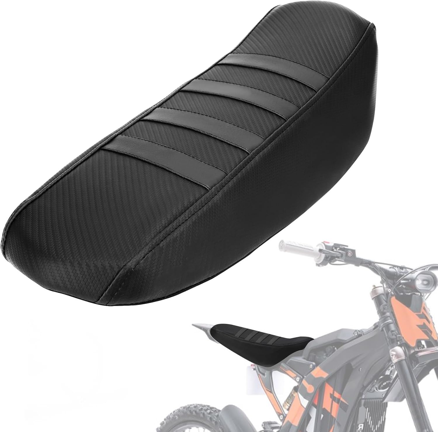 Seat Cover for Surron LBX 79Bike Falcon Pro, Electric Dirt Bike Seat Cover for Sur Ron Red,Non-Slip Soft High Elastic Leather