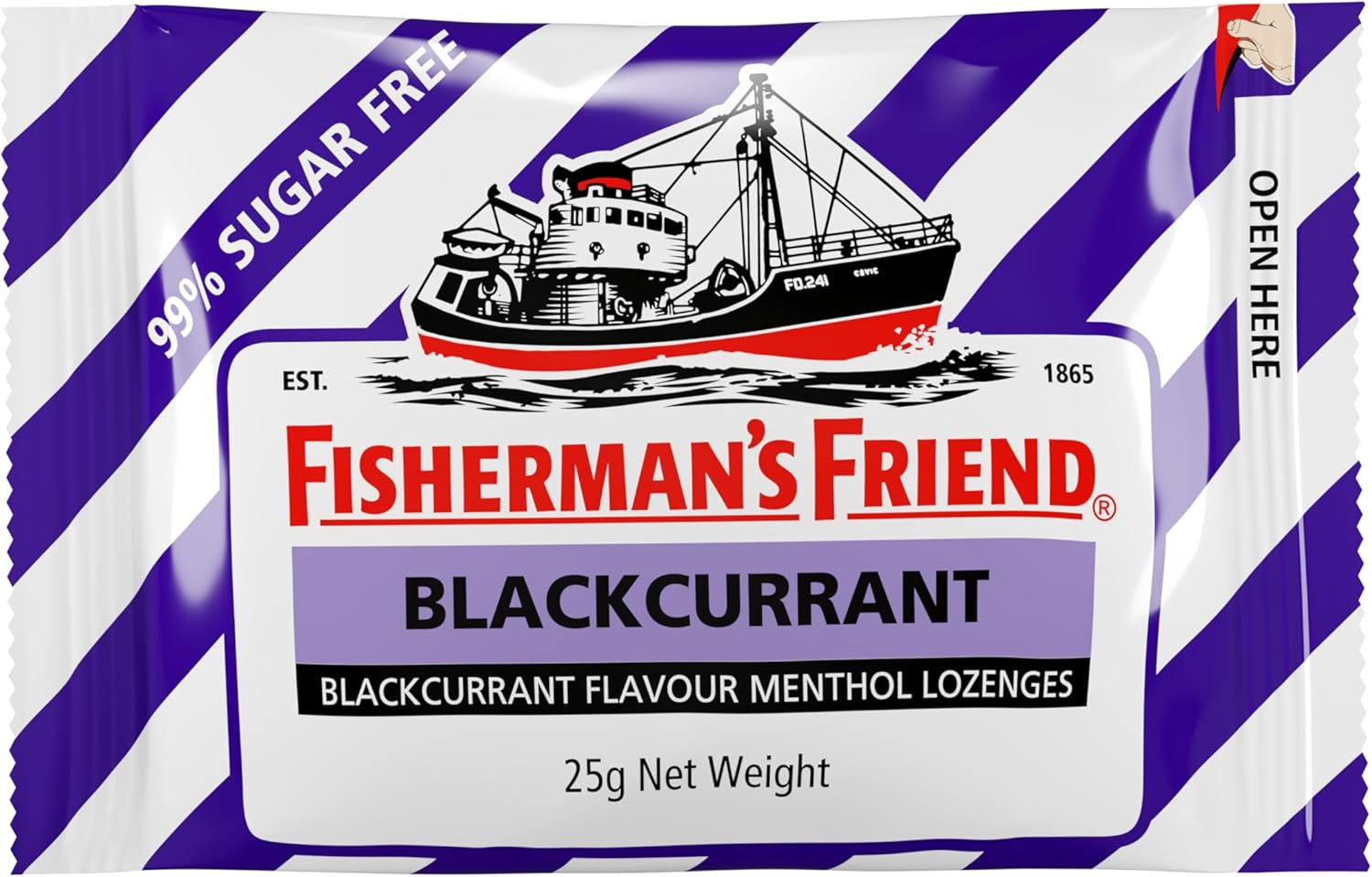 Fisherman'S Friend Original Extra Strong Menthol Lozenges, 25G