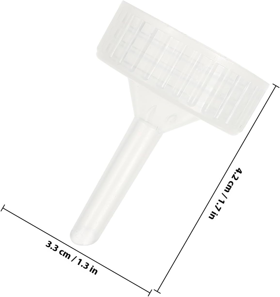 HOLIDYOYO 20Pcs DIY Brine Shrimp Incubator Bottle Caps for Aquarium Shrimp Egg Hatchery, Aquarium Breeding Tank Supplies for Fish Aquatic Pets