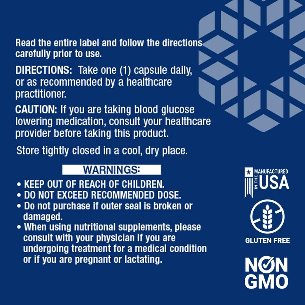 Life Extension Optimized Chromium with Crominex 3+ 500Mcg Veg Cap, 60-Count image number 3