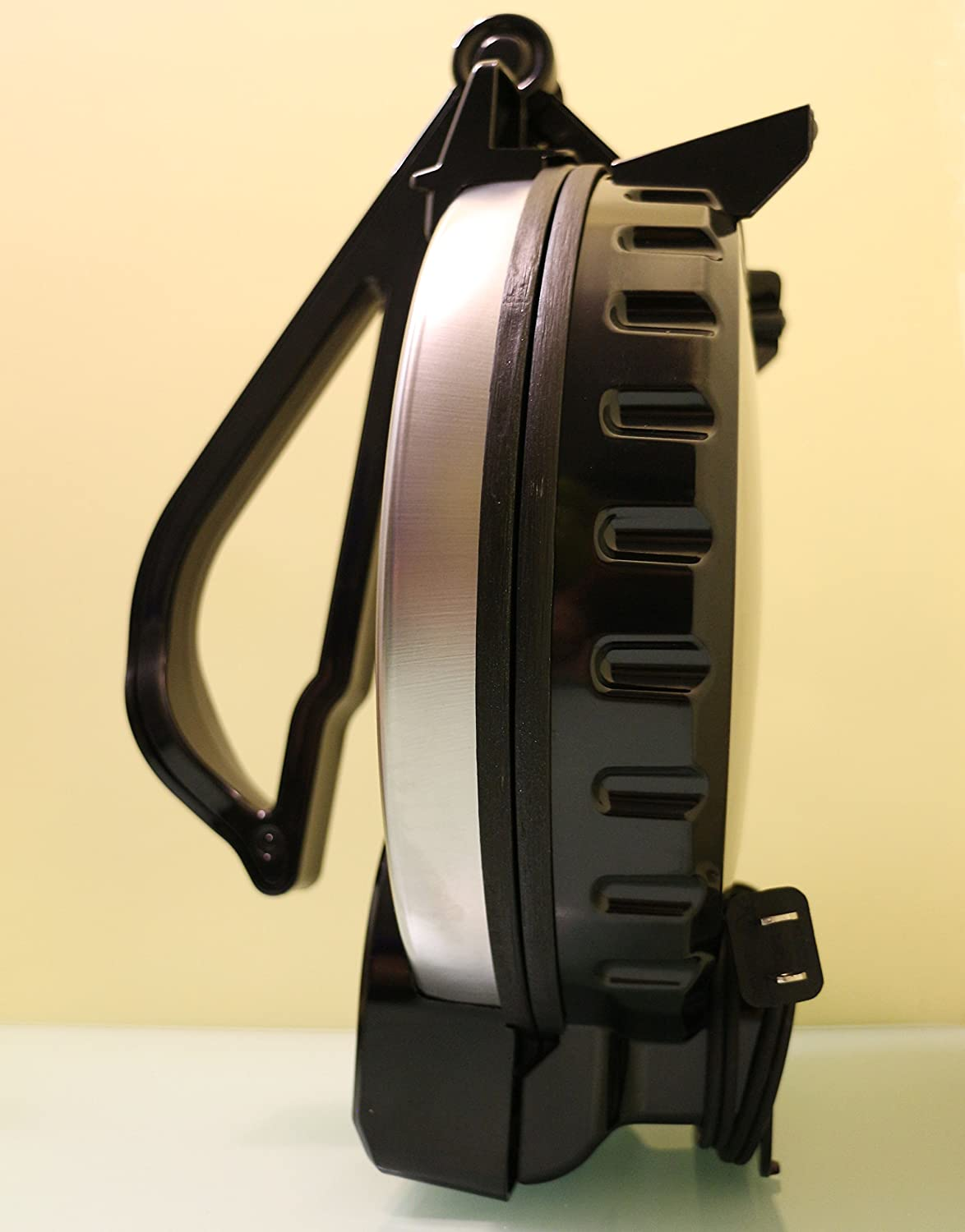 10Inch Roti Maker by Starblue with FREE Roti Warmer - the Automatic Non-Stick Electric Machine to Make Chapati, Tortilla, AC 220-240V 50/60Hz 1200W, UK Plug, AU Adapter Included image number 3