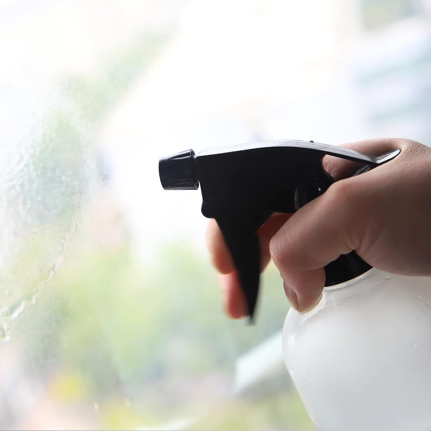 6Pcs Heavy Duty Trigger Sprayer Replacement Nozzles - 28-400 Spray Bottle Nozzle, Plastic Sprayer Tops, Standard Mist Spray Nozzle, Black - Black image number 4