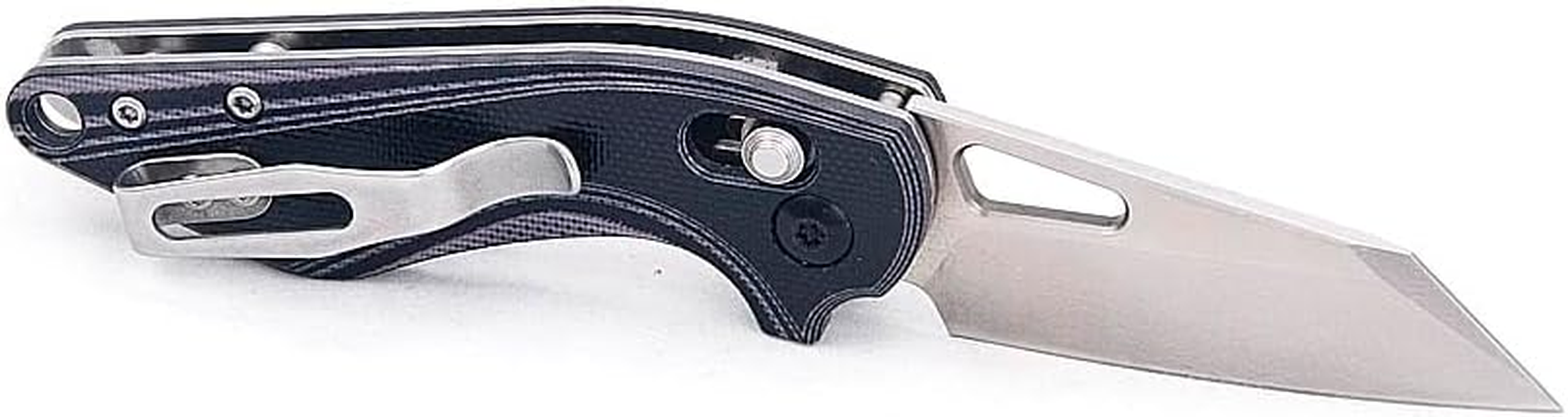 Tungyi Pocket Folding Knife, 2.3 Inch D2 Steel Blade, G10 Handle, Small EDC Knife with Pocket Clip for Left and Right Hand, Great for Everyday Carry Camping Hiking Great Outdoor Gifts for Men Women image number 3