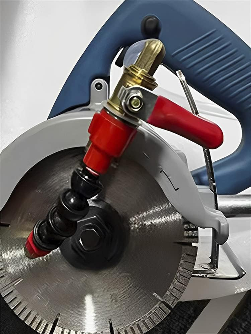 Dust Remover Water Sprayer for Cutting Machine, High-Speed Cutting Machine Misting System Water Sprayer, Adjustable Dust Remover Nozzle Coolant Misting for Tile Cutting Machine Grinder (10M Pipe) image number 3