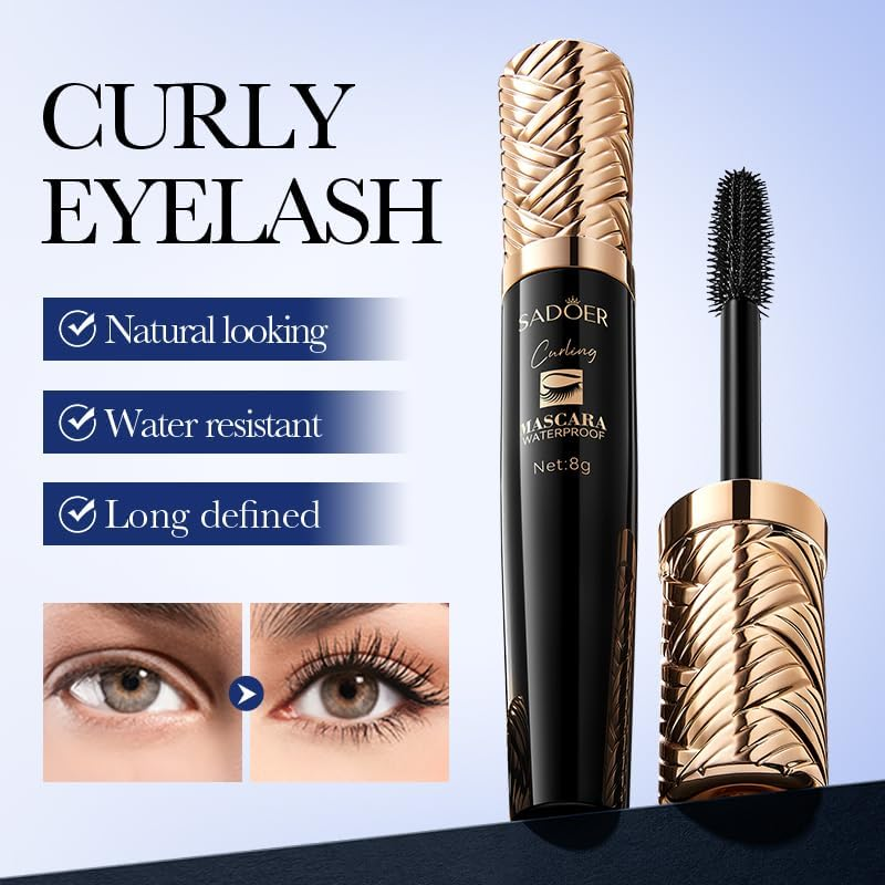Curl, Volume, Waterproof Mascara, Natural Curl, Slim & Lightweight Gravity-Defying Glamour image number 5