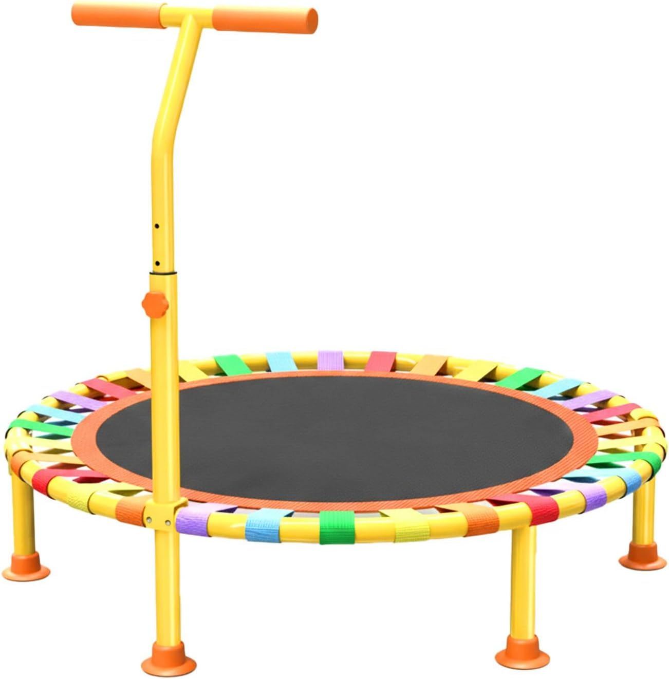 Genki Foldable Mini Trampoline Exercise for Adults Chlidren Outdoor Indoor Gym Fitness Workout Rebounder Jumping Camouflage