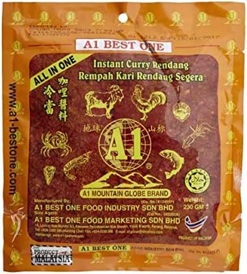 A1 Instant Rendang Curry Suace 230 G image number 3