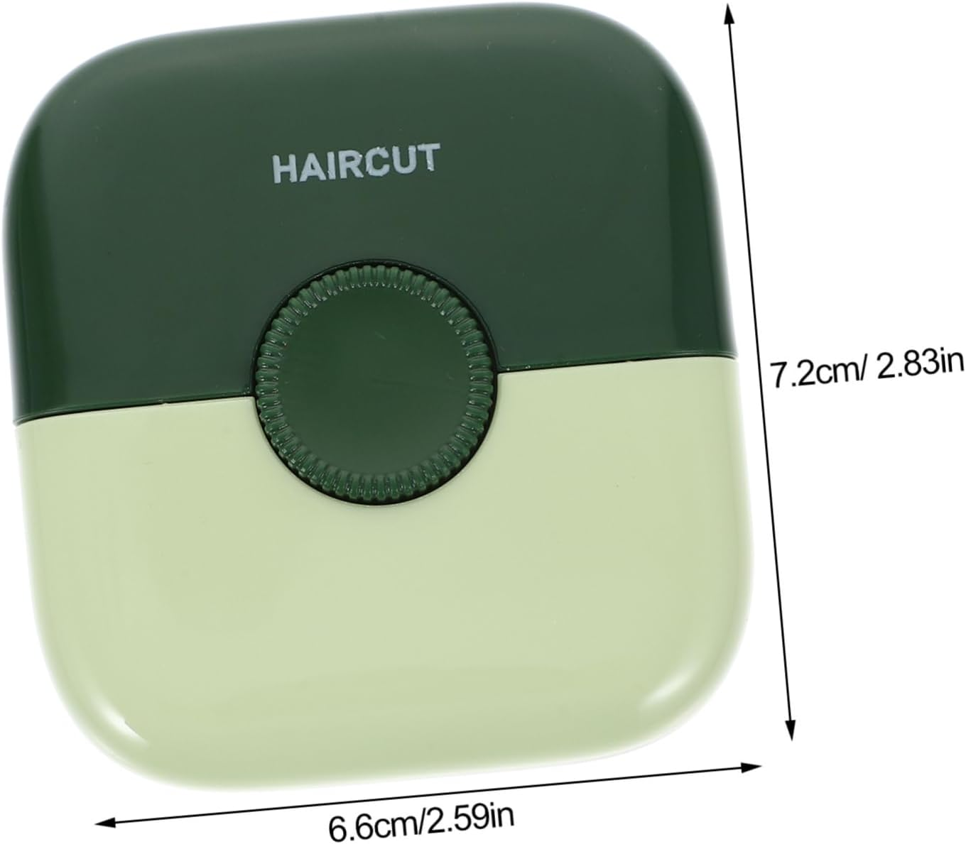 NULYLU Portable Hair Fringe Cutting Tool Hair Cutting Comb for Safe Trimming and Styling for Home and Salon Use and Material Avocado Green image number 1