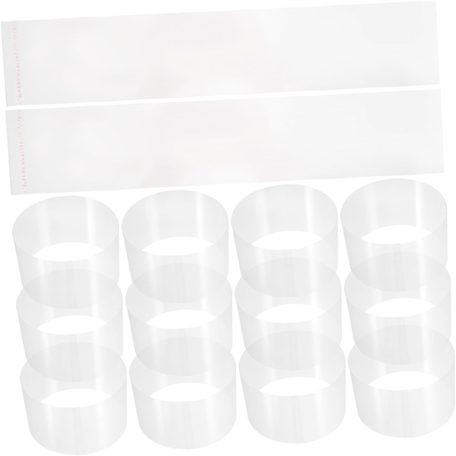 Strong Thick Cake Roll Decorations DIY Baking Supplies Cake Collars for Birthday Wedding image number 3