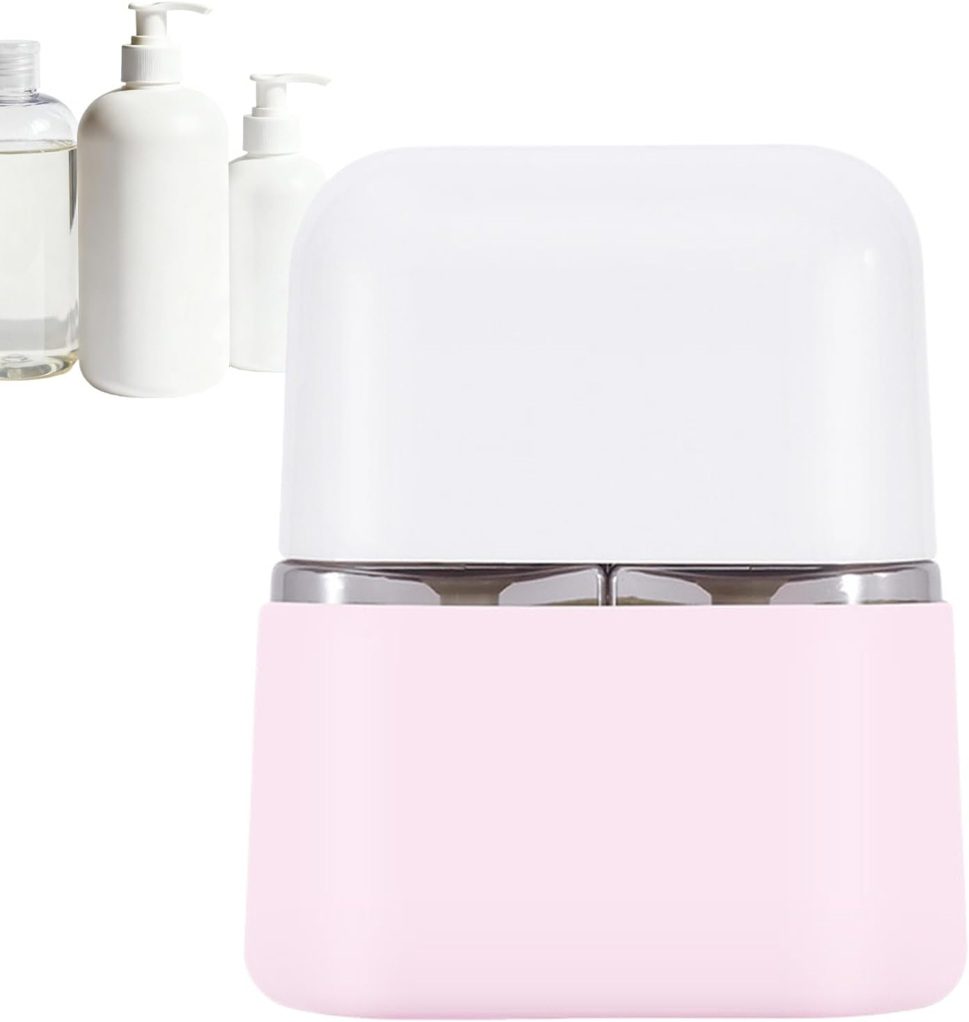 Travel Size Bottles,Shampoo Squeeze for Travel,Leakproof Empty Container - for Shampoo Conditioner Liquid Lotion Soap Makeup Men Women Traveling Airplane Gym Sports School - Green image number 3