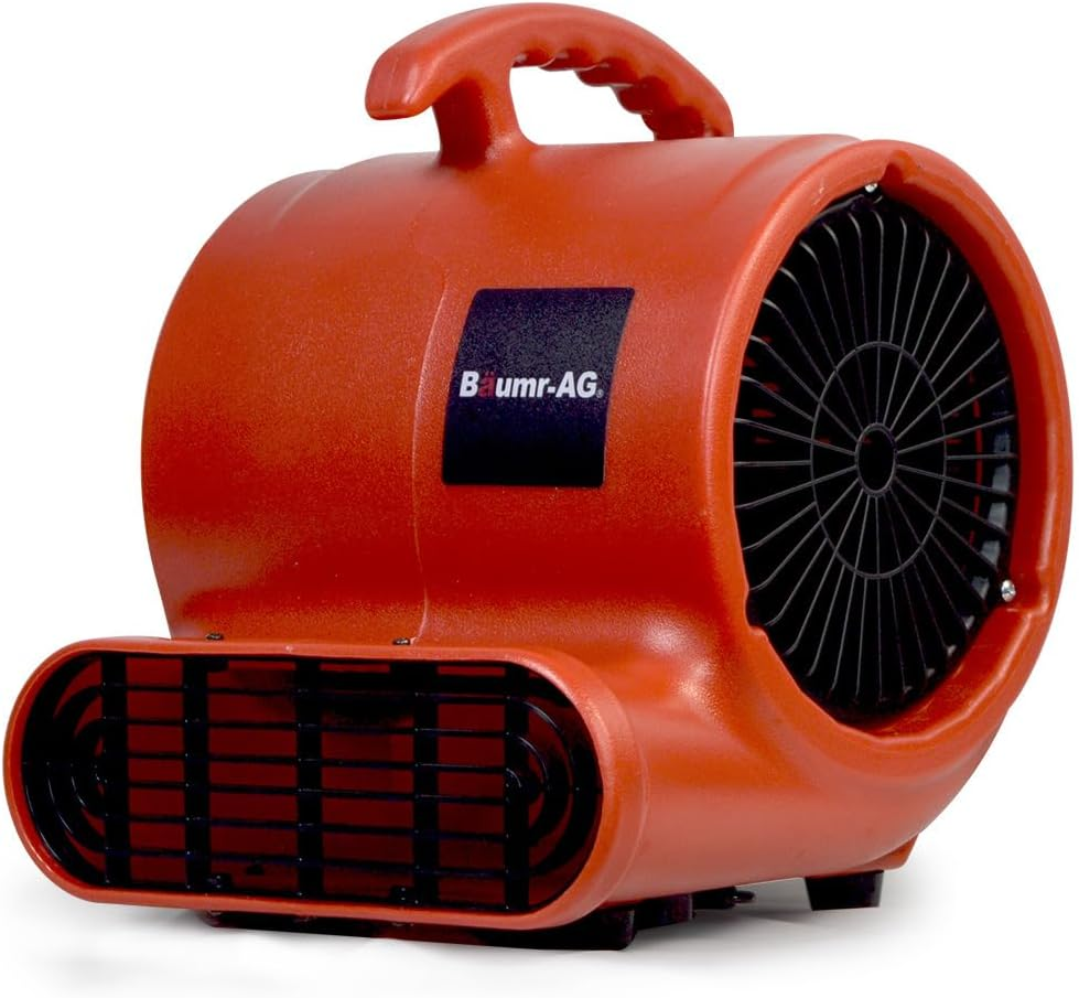 Baumr-Ag Carpet Floor Dryer Air Mover Blower Fan, 3-Speed, 800CFM, Commercial/Home image number 6