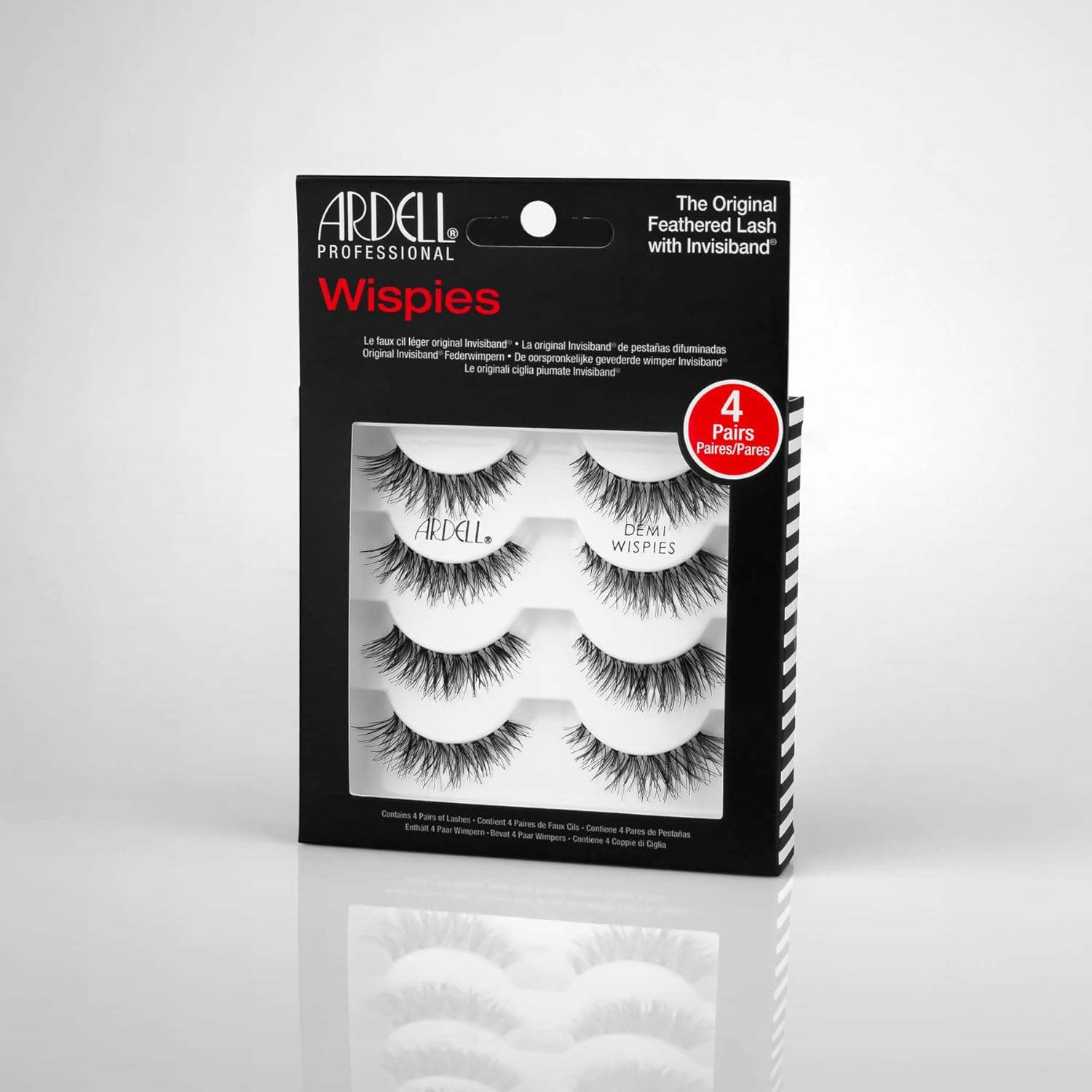 THE Best 4 Pairs Ardell Demi Wispies Natural Multipack False Eyelashes Fake Eye Lashes the Best S Demi Wispies Natural Multipack False Eyelashes Fake Eye Lashes image number 4