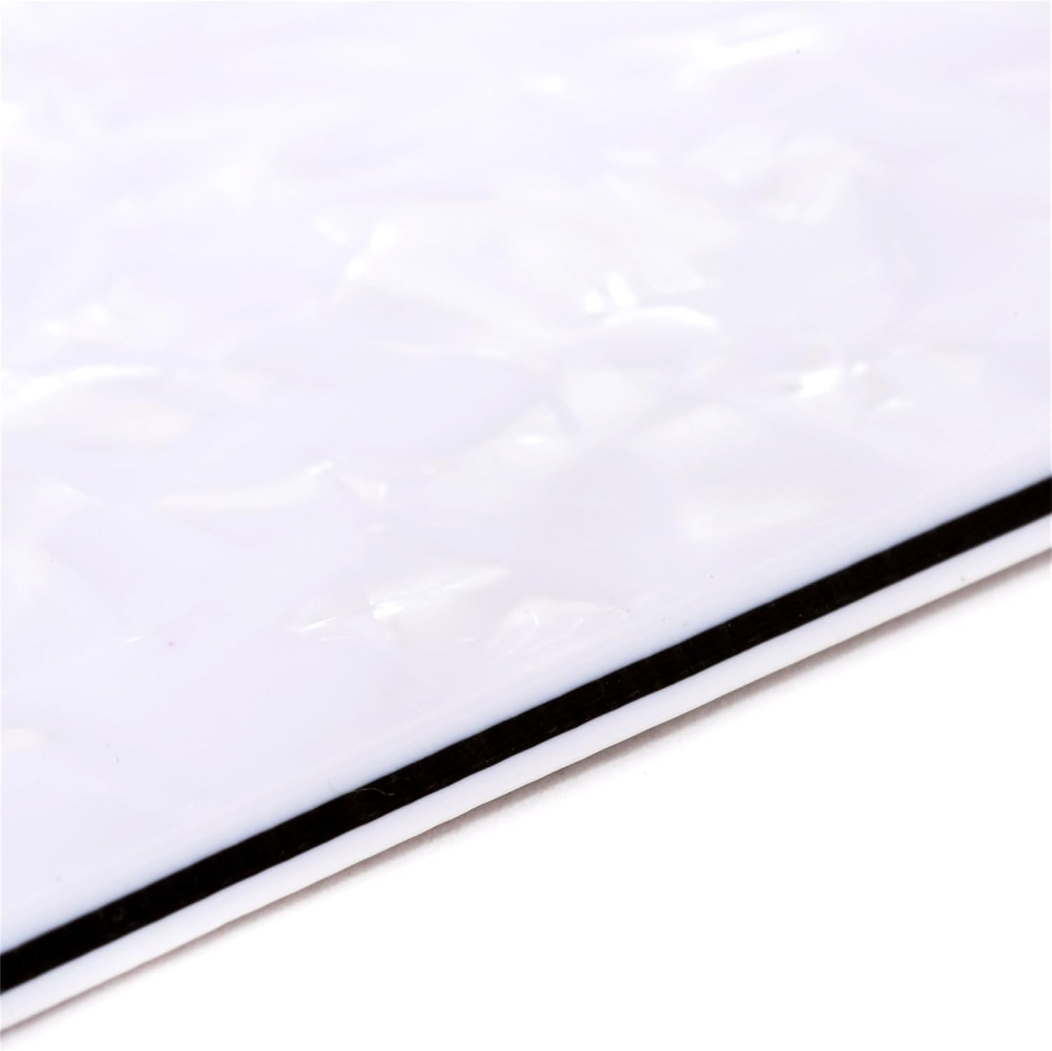 Musiclily 13 Hole P Bass Pickguard for Fender American/Mexican Standard Precision Bass,4Ply White Pearl
