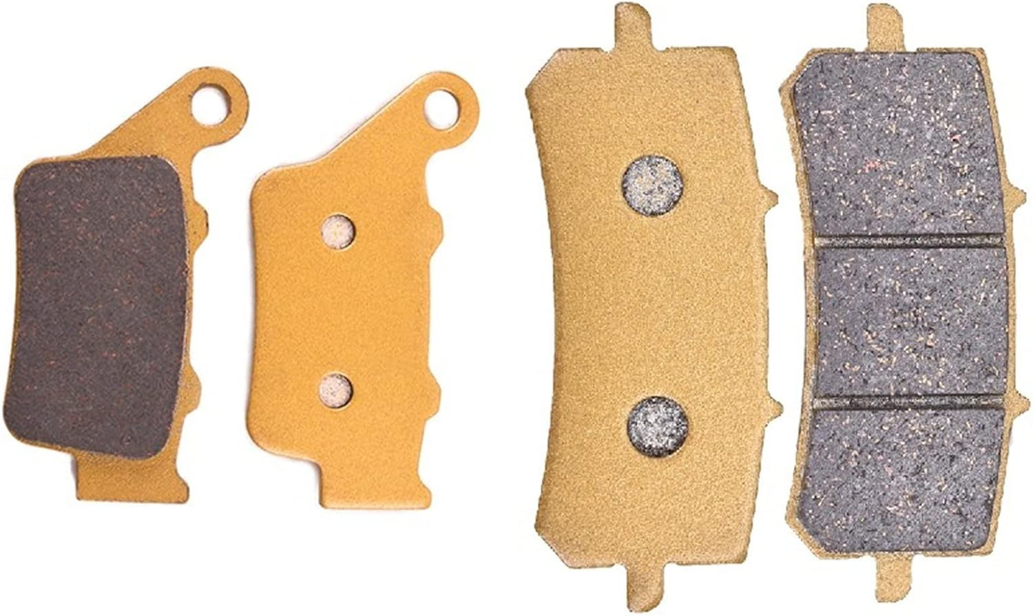 Motorbike for CF Moto 150 250 CF150NK CF150 CF250 CF250SR 250SR NK CF250NK ABS Ceramic Front and Rear Brake Pads Set 150CC 250CC Braking (Color : Front and Rear) image number 1