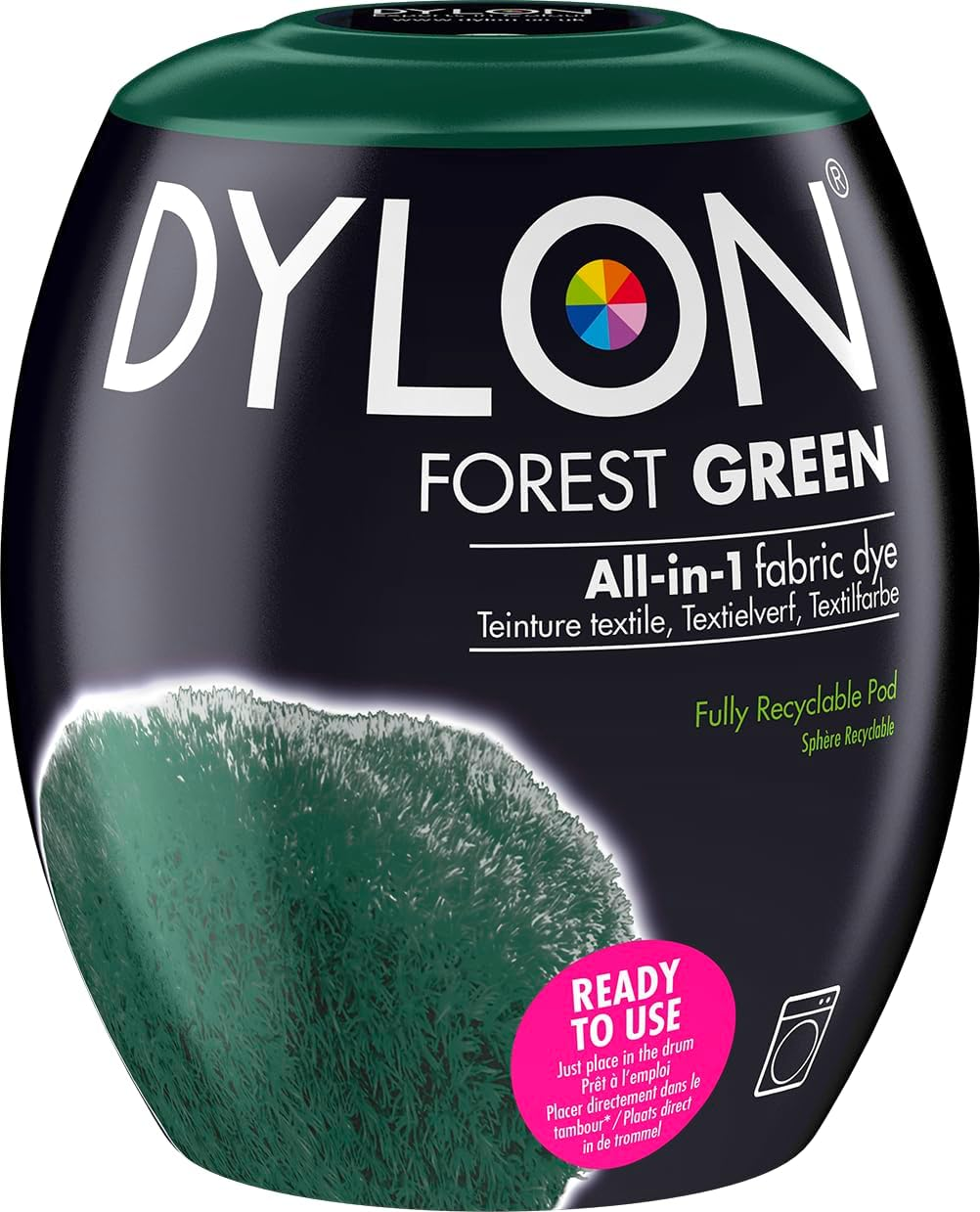 Dylon 350G Machine Dye Pod, Forest Green