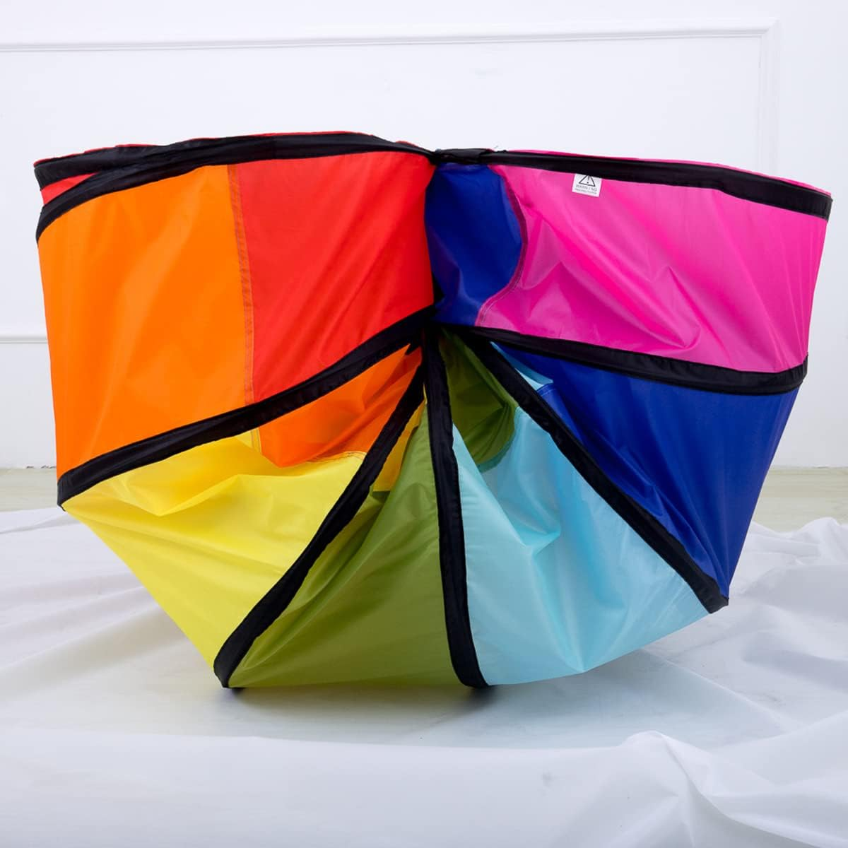 Kids Play Tunnel for Toddlers with round Opening, Pop up Crawl through Tunnel Play Tent for Baby Infant Children or Pet 46X180Cm image number 1