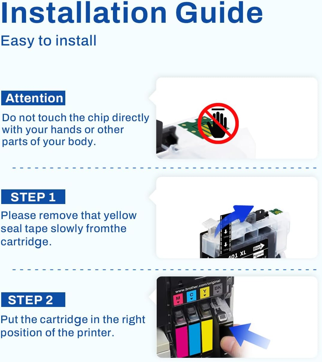 Vintella LC432 Ink Cartridges Compatible for LC432 LC-432 LC432XL Ink Cartridges LC-432XL for MFC-J5340DW MFC-J5740DW MFC-J6540DW MFC-J6740DW MFC-J6940DW Printer (4 Pack) image number 4