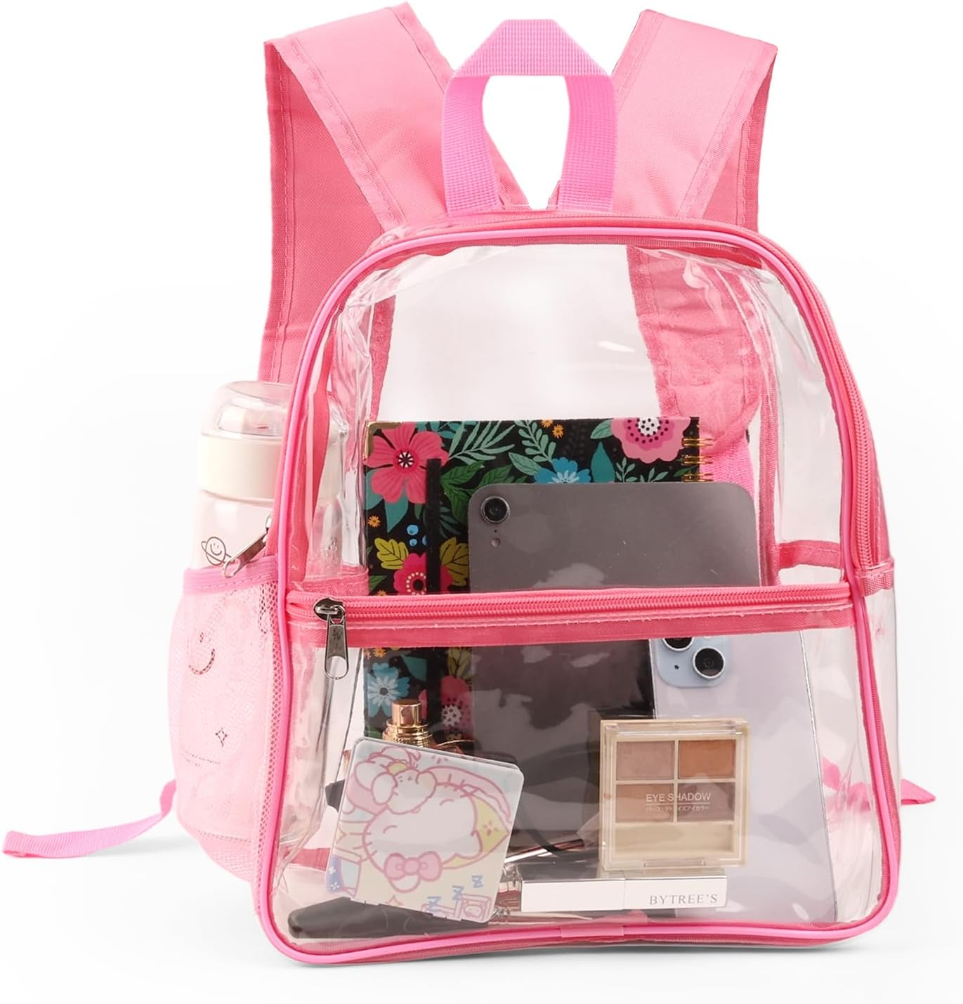 Supcomsta Clear Backpack Large &ndash; 12"X11.5"X6" Heavy-Duty Pvc,Waterproof,Stadium Approved Bag with Adjustable Straps &ndash; Ideal for School,Work,Travel,Concerts