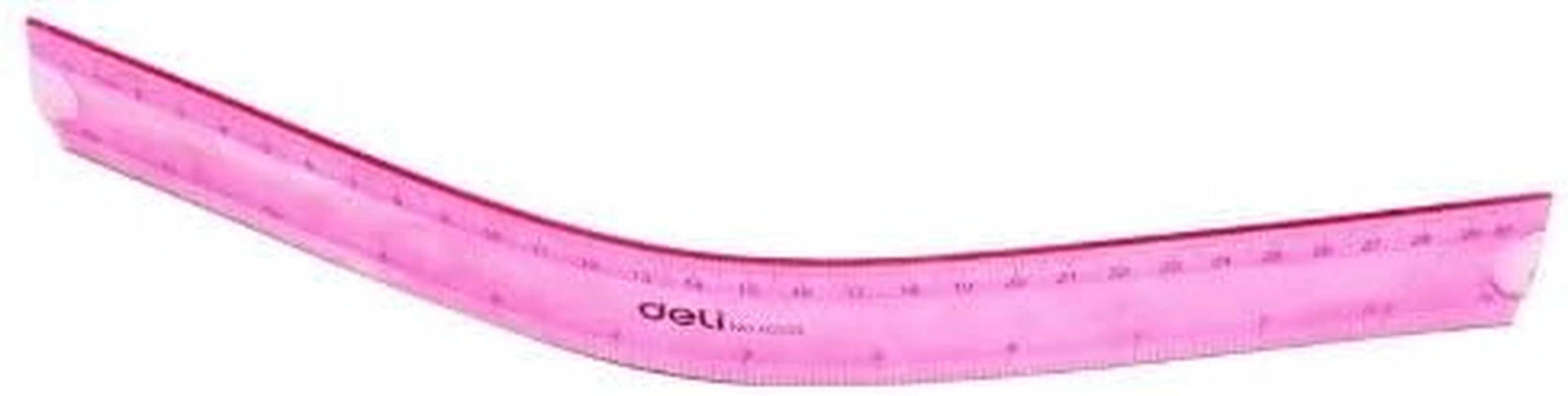 Deli Flexible Ruler, 30 Cm Size, Assorted